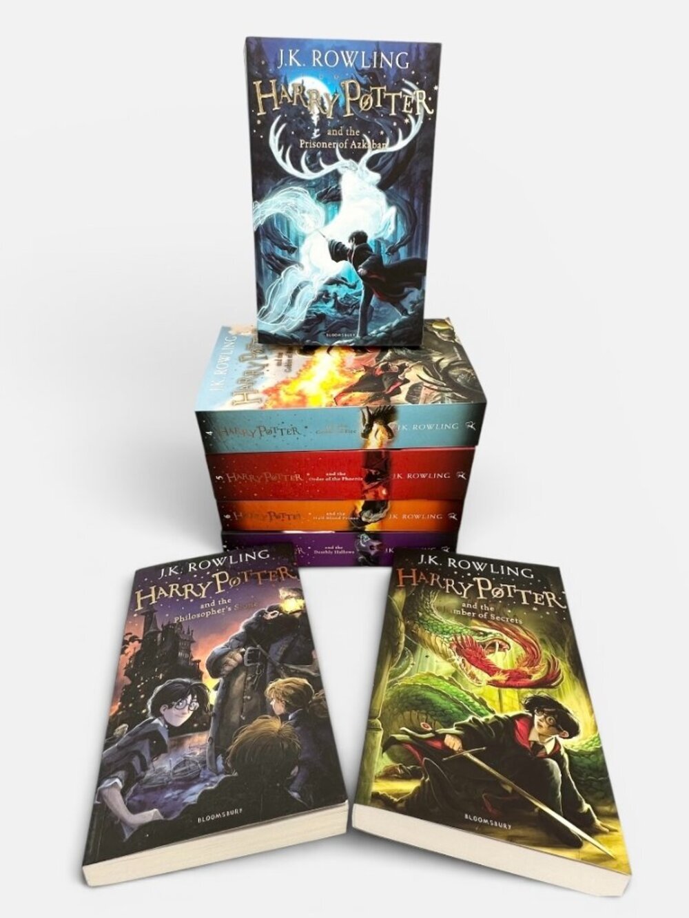Bloomsbury 2014 Edition Harry Potter Paperback Set